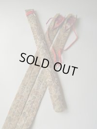 50％OFF丸帯地リメイク笛袋（四季）　六本調子迄