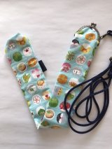 画像: 八苯がま口  鳥と和菓子