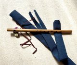 画像: 六苯　濃紺紬